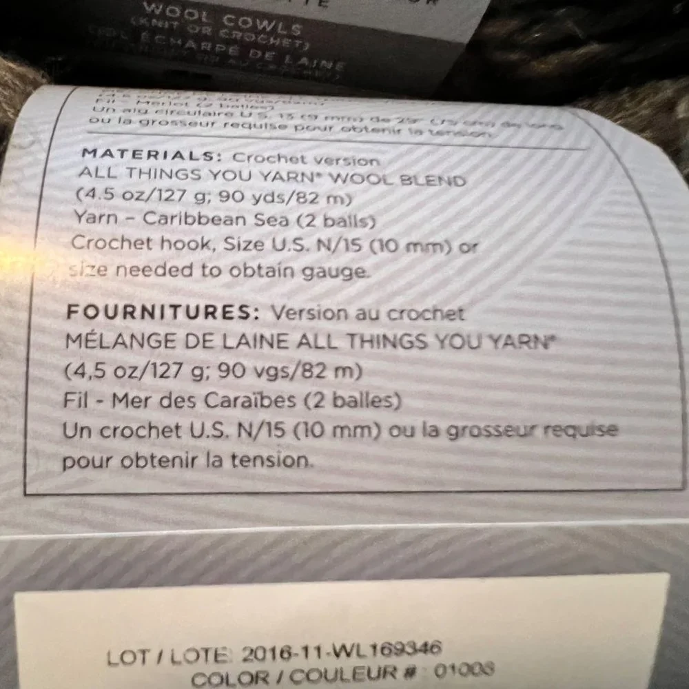 All Things You Wool Blend Yarn Moss Green - Picture 9 of 10